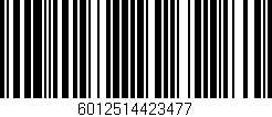 Código de barras (EAN, GTIN, SKU, ISBN): '6012514423477'