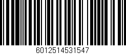Código de barras (EAN, GTIN, SKU, ISBN): '6012514531547'
