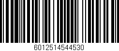 Código de barras (EAN, GTIN, SKU, ISBN): '6012514544530'