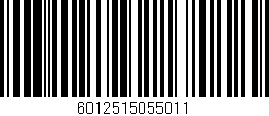 Código de barras (EAN, GTIN, SKU, ISBN): '6012515055011'