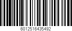 Código de barras (EAN, GTIN, SKU, ISBN): '6012516435492'