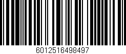 Código de barras (EAN, GTIN, SKU, ISBN): '6012516498497'