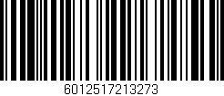 Código de barras (EAN, GTIN, SKU, ISBN): '6012517213273'
