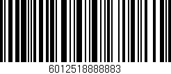 Código de barras (EAN, GTIN, SKU, ISBN): '6012518888883'