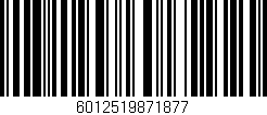 Código de barras (EAN, GTIN, SKU, ISBN): '6012519871877'