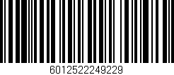 Código de barras (EAN, GTIN, SKU, ISBN): '6012522249229'