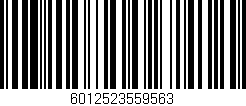 Código de barras (EAN, GTIN, SKU, ISBN): '6012523559563'