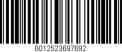 Código de barras (EAN, GTIN, SKU, ISBN): '6012523697692'