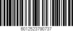 Código de barras (EAN, GTIN, SKU, ISBN): '6012523790737'