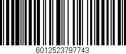Código de barras (EAN, GTIN, SKU, ISBN): '6012523797743'