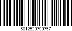 Código de barras (EAN, GTIN, SKU, ISBN): '6012523798757'