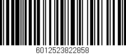 Código de barras (EAN, GTIN, SKU, ISBN): '6012523822858'