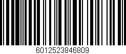 Código de barras (EAN, GTIN, SKU, ISBN): '6012523846809'