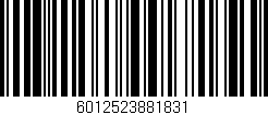 Código de barras (EAN, GTIN, SKU, ISBN): '6012523881831'