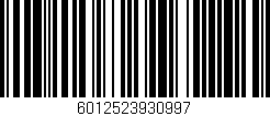 Código de barras (EAN, GTIN, SKU, ISBN): '6012523930997'