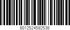 Código de barras (EAN, GTIN, SKU, ISBN): '6012524592538'