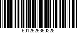 Código de barras (EAN, GTIN, SKU, ISBN): '6012525350328'