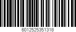 Código de barras (EAN, GTIN, SKU, ISBN): '6012525351318'