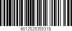 Código de barras (EAN, GTIN, SKU, ISBN): '6012525355316'