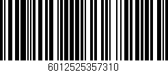 Código de barras (EAN, GTIN, SKU, ISBN): '6012525357310'