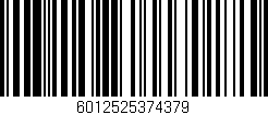 Código de barras (EAN, GTIN, SKU, ISBN): '6012525374379'