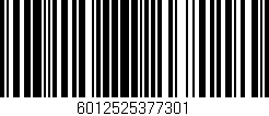 Código de barras (EAN, GTIN, SKU, ISBN): '6012525377301'