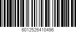Código de barras (EAN, GTIN, SKU, ISBN): '6012526410496'