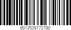 Código de barras (EAN, GTIN, SKU, ISBN): '6012528772790'