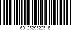 Código de barras (EAN, GTIN, SKU, ISBN): '6012529522516'