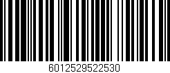 Código de barras (EAN, GTIN, SKU, ISBN): '6012529522530'