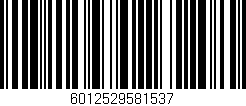 Código de barras (EAN, GTIN, SKU, ISBN): '6012529581537'