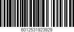 Código de barras (EAN, GTIN, SKU, ISBN): '6012531923929'