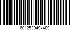 Código de barras (EAN, GTIN, SKU, ISBN): '6012533494489'