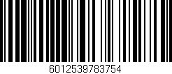 Código de barras (EAN, GTIN, SKU, ISBN): '6012539783754'