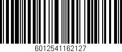 Código de barras (EAN, GTIN, SKU, ISBN): '6012541162127'