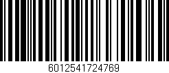 Código de barras (EAN, GTIN, SKU, ISBN): '6012541724769'