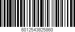 Código de barras (EAN, GTIN, SKU, ISBN): '6012543825860'