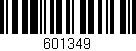 Código de barras (EAN, GTIN, SKU, ISBN): '601349'