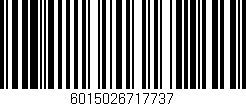 Código de barras (EAN, GTIN, SKU, ISBN): '6015026717737'