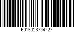 Código de barras (EAN, GTIN, SKU, ISBN): '6015026734727'