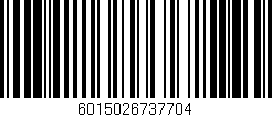 Código de barras (EAN, GTIN, SKU, ISBN): '6015026737704'
