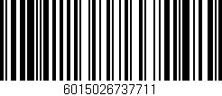 Código de barras (EAN, GTIN, SKU, ISBN): '6015026737711'