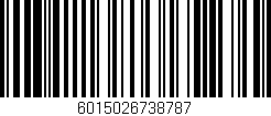 Código de barras (EAN, GTIN, SKU, ISBN): '6015026738787'