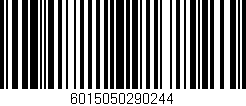 Código de barras (EAN, GTIN, SKU, ISBN): '6015050290244'