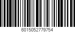 Código de barras (EAN, GTIN, SKU, ISBN): '6015052779754'
