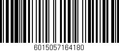 Código de barras (EAN, GTIN, SKU, ISBN): '6015057164180'