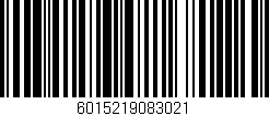 Código de barras (EAN, GTIN, SKU, ISBN): '6015219083021'