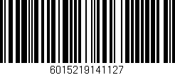 Código de barras (EAN, GTIN, SKU, ISBN): '6015219141127'