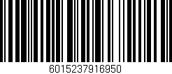Código de barras (EAN, GTIN, SKU, ISBN): '6015237916950'
