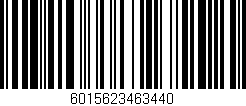 Código de barras (EAN, GTIN, SKU, ISBN): '6015623463440'